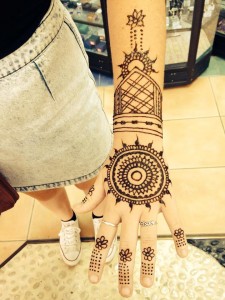 Henna tattoo Urunga